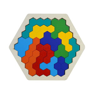 SANJAOYEE 木製テトリスパズル 木製パズル 6歳 7歳 色と形で図形感覚を育てる 小学生 女の子 男の子 子供 パズル 誕生日 プレゼント 積み木 集中力ゲーム 知育道具