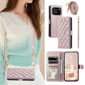 Dahimomo For iPhone 17 Pro �P�[�X �蒠�^ ��phone17pro �P�[�X �V�����_�[ �X�g���b�v �J�[�h���[ �A�C�t�H��17�v�� �X�}�z�P�[�X ���|�� �΂ߊ|�� iphone17�v�� �J�o�[ �X�^���h�@�\ ������� �S�ʕی� 