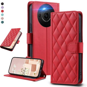 UnivoColors For SHARP AQUOS R8 pro SH-51D �L���e�B���O���U�[�� �P�[�X �G���K���g ����PU �}�O�l�b�g�J�� �J�[�h���[�@�\ �X�^���h�@�\ �t���S�ʕی� �����Y�ی� �X�g���b�v�t��(���b�h)