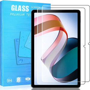 �y2���Z�b��p�K���X�ی�z20 22�N �Ή� Xiaomi Redmi Pad �^�u���b�g 10.61�C���` �p�̃K���X�t�B���� �d�x9H ���{���f�ވ��Ɏq�� ���^0.33mm ��U�h�~ ������ �ϏՌ� Redmi Pad 10.61�C���` �Ή� �t���ی�