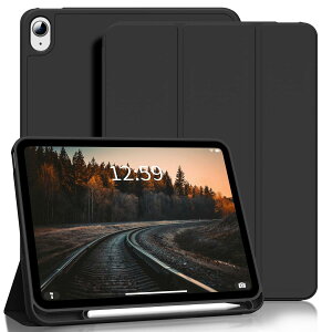 SQBEBS iPad 11���� /10���� �P�[�X 11�C���` 20 25/10.9�C���` 20 22 �y���V���z���_�[�t�� �T�| �[�g Touch ID�ƃI�[�g�X���[�v�@�\�Ή� �O�܂� �X�^���h �\�t�gTPU �o�b�N�ϏՌ� �y�� �J�o�[ �Ή� iPad 