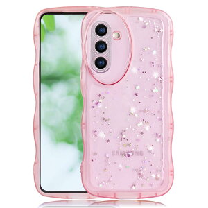 YUYIB �X�}�z�P�[�X �Ή� Samsung Galaxy A56 �P�[�X A36 �P�[�X �N���A �L���L�� ���킢�� tpu�\�t�g ���^ ���h�~�w�� ����~�� �w��h�~ �X�g���b�v�z�[���t�� �M�����N�V�[A56/A36 �J�o�[ (�s���N, A56/