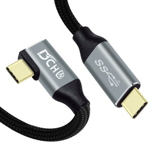 DCHAV USBC USBC P[u 1m L PD 100W 20V 5A }[d 4K 60Hz fo USB3.1 Gen2 10Gbps f[^] USB Type-C P[u iC҂ X}z ^ubg bvgbv SwitchȂǃ^CvC@Ή