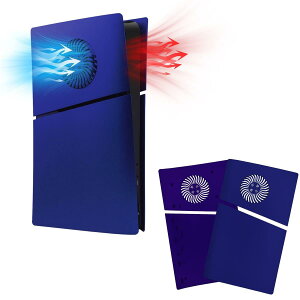 Mcbazel �V�^ PS5 Slim�����p�t�F�C�X�v���[�g ��p���t�� ���M�΍� ���h�~ �ی�P�[�X�J�o�[PS5 Slim�f�W�^���ł̂ݑΉ� PS5 Pro��Ή�-�u���[