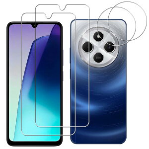 KPNS �Ή� Redmi 14C �p (2��)�K���X�t�B���� + (2��)�J�����t�B���� ���{���Ɏq�f�ލ̗p �S�� �ی� �����K���X �t�B���� �J�����ی� �����Y�J�o�[