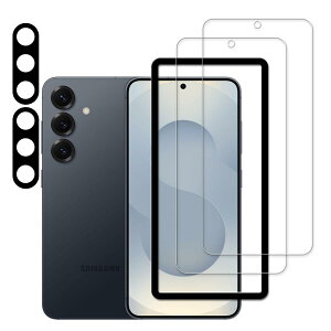 KPNS �K���X�t�B���� Galaxy A56 5G �p (2��)�K���X�t�B���� + (2��)�J�����t�B���� + �K�C�h�g�t�� ���{���Ɏq�f�ލ̗p �S�� �ی�t�B���� �J�����ی� �����Y�J�o�[ �Ή�