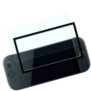 KPNS �u���[���C�g�J�b�g �K���X�t�B���� Switch 2 �p (1��)�K���X�t�B���� + �K�C�h�g�t�� ���{���Ɏq�f�ލ̗p �S�� �ی�t�B����