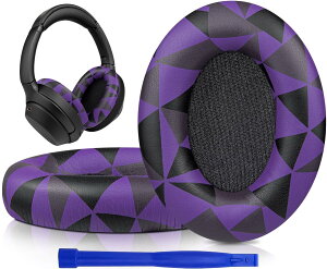 SOULWIT Easy DIY Installation �C���[�p�b�h for Sony WH-1000XM3 �Ƃ̌݊��������� �C���[�N�b�V���� �����x�t�H�[�� ���� �p�b�h �C���[�J�b�v (�p�[�v���u���b�N)