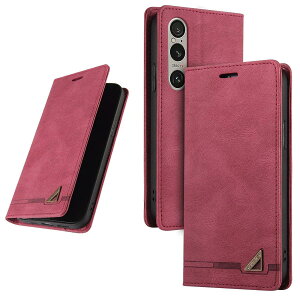 UnivoColors Sony Xperia 1 V(SO-51D/SOG10) �蒠�^�P�[�X �������� �X�^���h�@�\ �J�[�h���[ �}�O�l�b�g�� TPU�\�t�g�J�o�[ �S�ʕی� �J�����ی� �Ռ��z�� RFID�u���b�L���O ������� �J�o�[(���C���F)