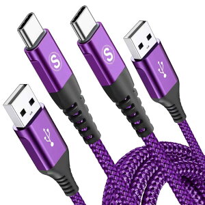 USB Type C P[uy2M/2{z}[d ^Cvc P[uyPD& QC3.0Ή60W}[dztype-c P[u f[^]usb c P[u iPhone 16/iPhone 15 Plus Pro MAXAiPad ProAGalaxy S10 / Note/Huawei P30 / Nintendo Sw