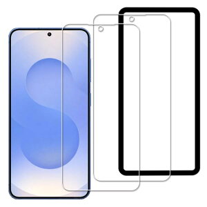 KPNS �y2��+�K�C�h�g�t���zGalaxy S25 FE �p �K���X�t�B���� ���Y�Ɏq�f�ސ� �����K���X �ی� �t�B����