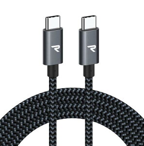 RAMPOW USB C P[u PD3.0Ή 100W/5A [d USB-C & USB-C P[u f[^] fh~ ϋviC ^Cvc P[u iPhone15V[Y[dP[u MacbookPro/iPad Pro&Air/Galaxy/SonyȂType C@