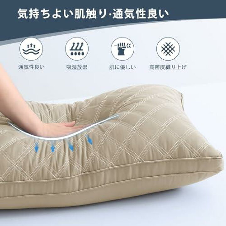 楽天市場】HEVUMYI 枕 まくら 首が痛くならない安眠枕 高反発枕 立体 