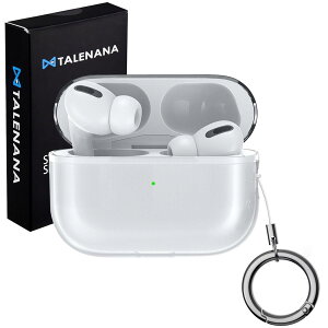 TALENANA For AirPods Pro 3�P�[�X �N���A TPU�f�� �����J���r�i�t�� �����h�~ ����h�~ �L�Y�h�~ ���킢�� AirPods Pro 3 case �G�A�|�b�c�v��3 �P�[�X �y�� �h�o �Ռ��z�� �I�V���� ���� ����