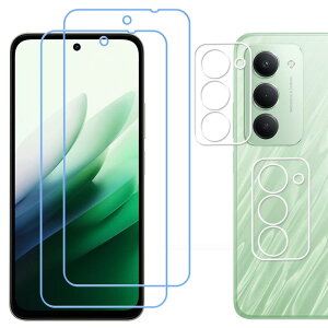 �y2+2���Z�b�g�z KPNS ���{�f�ސ� �u���[���C�g�J�b�g Redmi 15 5G �p �K���X�t�B���� �J�����t�B���� �J�o�[ �ی�t�B����