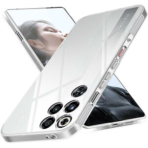 �Ή� REDMAGIC 11 Pro/11 Pro+ �P�[�X �N���A ���^ TPU �ϏՌ� ���΂ݖh�~ ���b�h�}�W�b�N 11 pro �P�[�X �C�菝�h�~ �y�� �l�C �X�}�z�P�[�X �J�����ی� ���C�� ���X�[�d�Ή� �N���A