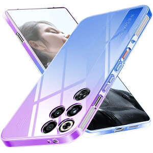 �Ή� REDMAGIC 11 Pro/11 Pro+ �P�[�X �N���A ���^ TPU �ϏՌ� ���b�h�}�W�b�N 11 pro �P�[�X �O���f�[�V�����F �P�[�X ���΂ݖh�~ �C�菝�h�~ �y�� �l�C �X�}�z�P�[�X �J�����ی� ���C�� ���X�[�d�Ή� 