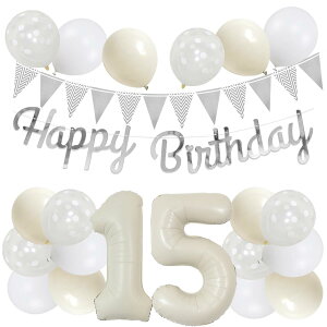 15 a o[ D Zbg 傫 40inch N[  a  o[ t Zbg nbs[ o[Xf[ HAPPY BIRTHDAY K[h 12inch  J[ D18pcs q ̎q j