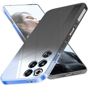 �Ή� REDMAGIC 11 Pro/11 Pro+ �P�[�X �N���A ���^ TPU �ϏՌ� ���b�h�}�W�b�N 11 pro �P�[�X �O���f�[�V�����F �P�[�X ���΂ݖh�~ �C�菝�h�~ �y�� �l�C �X�}�z�P�[�X �J�����ی� ���C�� ���X�[�d�Ή� 