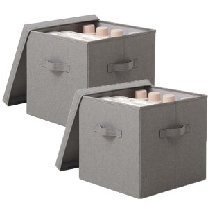 TIANZONGWt[{bNX [P[X e ߑP[X ߗގ[ ܂ ςݏd t  z (O[, 35×s35×32cm 2)