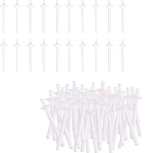 LUYING ゴッソ 鼻毛ワックススティック 使い捨て脱毛ロッド ノーズクリーン 鼻毛除去ツール 男女兼用 鼻洗浄 自宅 セルフ (ホワイト 50本)