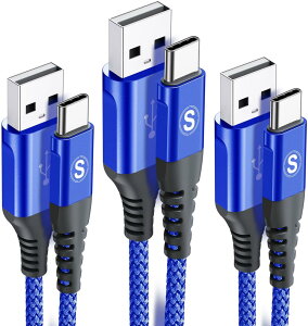USB Type C P[uy1m+2m+3m/3{ZbgzSweguard USB-C & USB-A 3.1A USB C P[u}[d ^Cvc [dP[u iPhone 15 Pro MAX, iPad Pro,Samsung Galaxy S23/S22/S21,Sony,Xiaomi,Huawei P40,Pixe,usb type c@ƌ݊