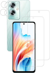 HKKAIS ���{���Ɏq�f�ސ� OPPO A79 5G �p �K���X�t�B���� (2��) + �J�����t�B���� (2��) �����K���X �t�B���� �J�����ی� �����Y�J�o�[ �ی�t�B����