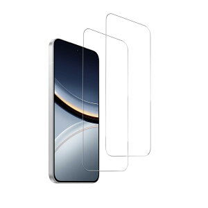HKKAIS Xiaomi POCO F7 �t�B�����y2���Z�b�g�z���{���Ɏq�̗p Xiaomi POCO F7 �p �K���X�t�B���� ���� �K���X �t�� �ی� �t�B����
