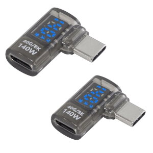 Poyiccot USB C A_v^ 40GbpsAL USB C ϊA_v^LED o̓XN[\A140W [dx L USB C RlN^8K@60HzrfIoType-CIX-Type-CX RlN^ ΉThunderbolt 4/3AMacBook Pro/