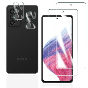 �y4������zFOR Galaxy A53 5G SC-53C �p�̃K���X�t�B���� 2�� + 2�� FOR Galaxy A53 5G SC-53C �p�̃J���� �����K���X FOR Galaxy A53 5G SC-53C �p�̃K���X�t�B���� �t���ی�t�B���� �S�ʕی� �ϏՌ� �ɔ� �C�A�[