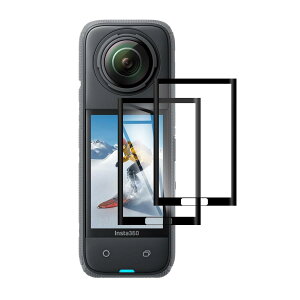 �Ή� Insta360 X4 �K���X �t�B�����i2�����j�Ή� Insta360 X4 �p�̋����ی�K���X �Ή� Insta360 X4 �p�̉t���ی�t�B���� �y���{���Ɏq�f��AGC���i �d�x9H �C�A�[����U�h�~ �Ռ��z�� �w��h�~�A�ȒP�\