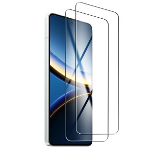 �y2���p�b�N�z�Ή� Xiaomi POCO F7 Pro/POCO F7 Ultra �K���X �t�B���� FOR �V���I�~ POCO F7 Pro �����t�B���� FOR �V���I�~ POCO F7 Ultra �p�̉t���ی�t�B���� �y���{���Ɏq�f��AGC���i �d�x9H �C�A�[����U�h