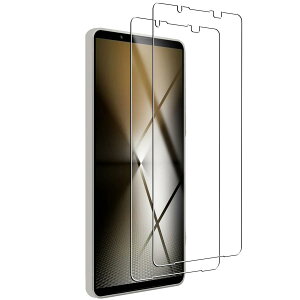 �y2���p�b�N�z�Ή� Xperia 1 VII SO-51F �K���X �t�B���� FOR Sony Xperia 1 VII �����t�B���� FOR ���Z�� �G�N�X�y���A 1 VII XQ-FS44 �p�̉t���ی�t�B���� �y���{���Ɏq�f��AGC���i �d�x9H �C�A�[����U�h�~ 