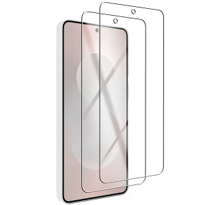 �y2���p�b�N�z�Ή� Galaxy S25 Edge �K���X �t�B���� FOR �M�����N�V�[ S25 Edge 5G �����t�B���� FOR �T���X�� Galaxy S25 Edge �p�̉t���ی�t�B���� �y���{���Ɏq�f��AGC���i �d�x9H �C�A�[����U�h�~ ��