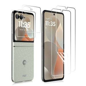�y2+2 ���Z�b�g�zFor motorola razr 60 ultra �t�B���� motorola razr 60 ultra �p�̕ی�t�B���� ��G��ǂ� �����^ �_�炩�� �P TPU�� �����C�� ������ �C�A�h�~ motorola razr 60 ultra ��ʕی�t�B���� PCduoduo
