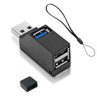 サムコス USBハブ 3ポート 超小型 USB3.0＋USB2.0コンボハブ バスパワー ポート拡張 usbハブ USBポート …