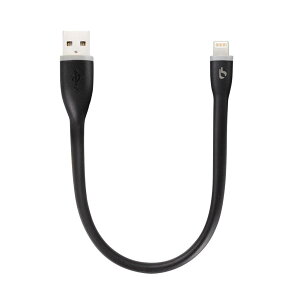BigBlue 25cm MFi ���C�g�j���O USB �[�d �P�[�u�� �}���[�d 8Pin �A���~�R�l�N�^ iPhone�P�[�u�� ���o�C���o�b �e���[��p iPhone iPad �ȂǑΉ��i25cm�E�u���b�N)