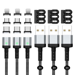 SUNTAIHO [dP[u 3A}[dUSB[d CP[uy2M/3{Zbg/9C[q/zf[^]ɂΉ}OlbgUSB[dR[h USB Type-CAMicroUSBAUSB Type-L  ho E For i0S Android U
