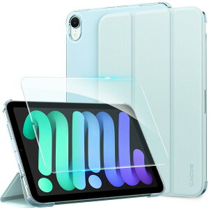 CACOE iPad mini �P�[�X �K���X�t�B���� �Z�b�g7���� A17 Pro 20 24 Mini6 20 21 8.3�C���` �x�r�[�u���[