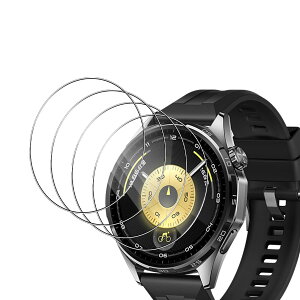 �y4������zFor HUAWEI WATCH GT 6 46mm �t�B���� Greerass HUAWEI WATCH GT 6 46mm �Ή� �K���X�t�B���� �����ߗ� ���^�b�`�� ���Ɏq�f�� ��U�h�~ �Ռ��z�� �������� �w��h�~ �����z�� �C�A���X �\��t����