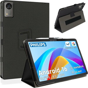 HEFENGKU PHILIPS T7315 �P�[�X�J�o�[ �^�u���b�g�P�[�X Android16 10�C���` T7315 ��p �ی�P�[�X �u���b�N