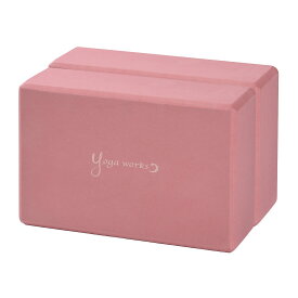 ヨガワークス ヨガブロックA 2個セット｜高密度 EVA 軽量 ブロック｜正座 骨盤 補助 プロップス｜公式 YW-E321 送料無料