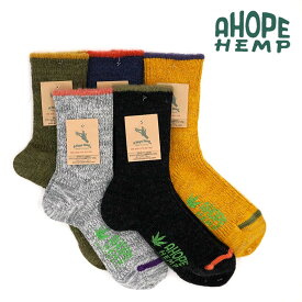 a hope hemp ソックス ア ホープヘンプ hsx309 靴下 メンズ レディース ウール混 日本製 国産 抗菌 カジュアル おしゃれ かわいい ギフト プレゼント 冬