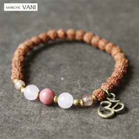 VANIVANI ブレスレット petal 天然石 ルドラクシャ 母の日 プレゼント 母の日ギフト