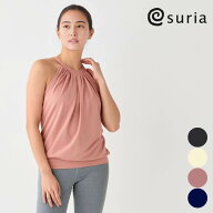 スリア ヨガウェア トップス タンクトップ suria カップ付き リナタンク su-b499 ヨガ ウェア パッド付き…