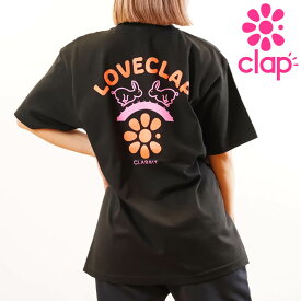 clap フィットネス ウェア クラップ フィットネスウェア レディース 半袖 Tシャツ トップス CLABBIT Tee 新作 うさぎ