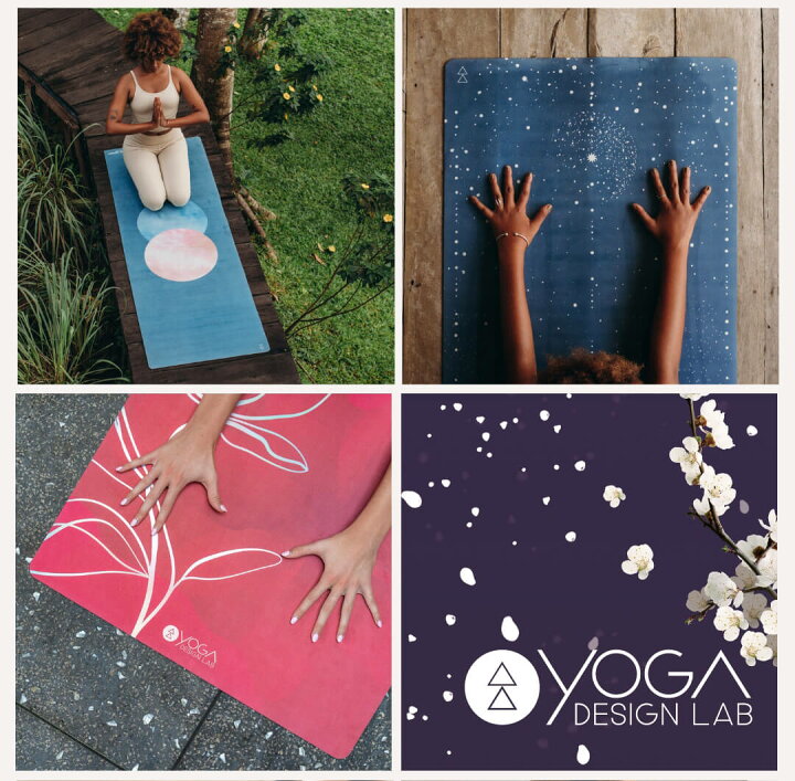 Amazon Yoga Design Lab ヨガデザインラボ ヨガマット 厚さ 1 5mm コミューターマット 折りたたみ ストラップ付 Breathe, Yoga Design Lab マット