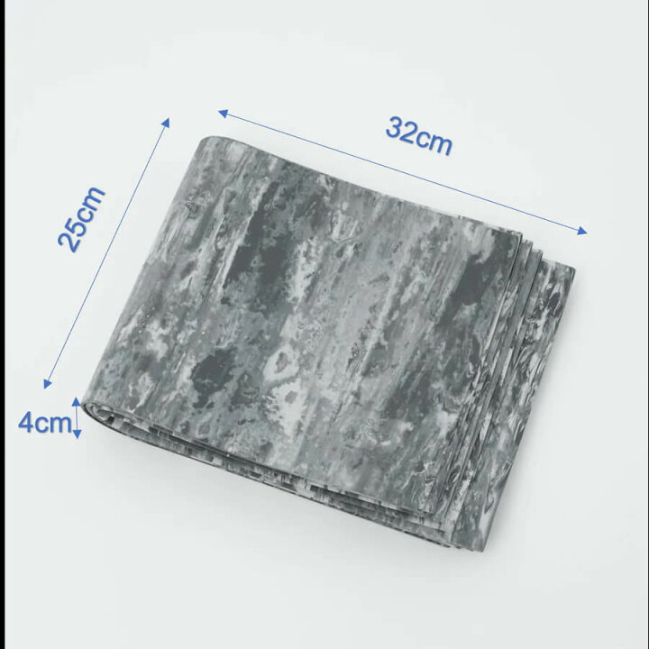 楽天市場】スタイルボートマーケット ヨガマット 折りたたみ 3mm 軽量 