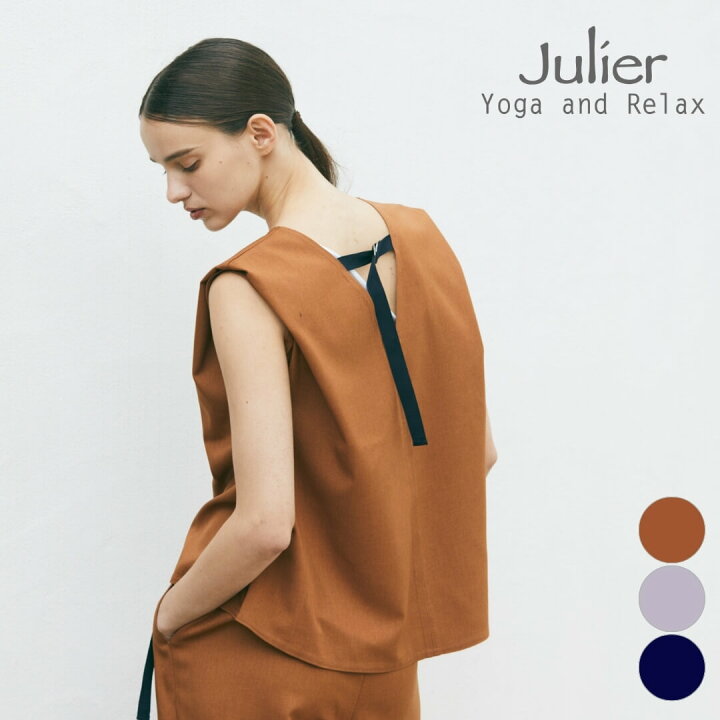 楽天市場】ジュリエ julier ヨガウェア トップス ノースリーブ Tシャツ 