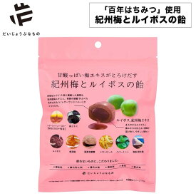 だいじょうぶなもの 百年はちみつ飴 紀州梅とルイボスの飴 1袋〜 梅飴 キャンディ のど飴 個包装 レザーウッドハニー 百年はちみつ 梅エキス ルイボス 添加物不使用 無添加 ギルトフリー おやつ 日本製